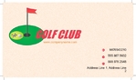 golf-clubbing Front