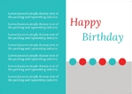 Happy Birthday Outside