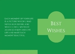 Best Wishes Outside