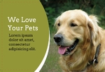 We Love Your Pet FrontSide